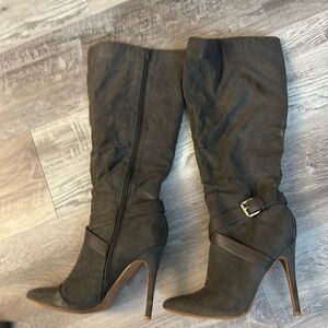 Beautiful gray boots